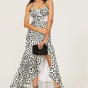 PatBo Bossa Lace Trim Dress Size 6